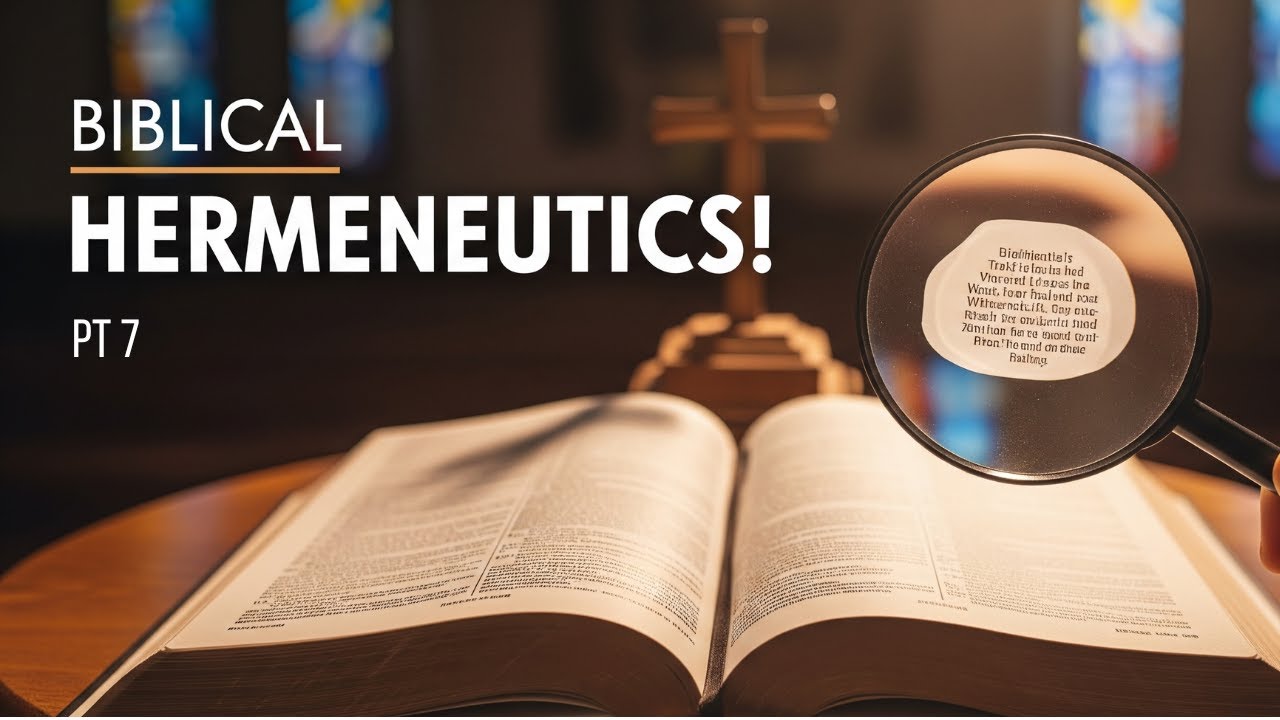 Biblical Hermeneutics! by Brother Ronald David | COC Cunupia Online (Bible Class) Pt 7