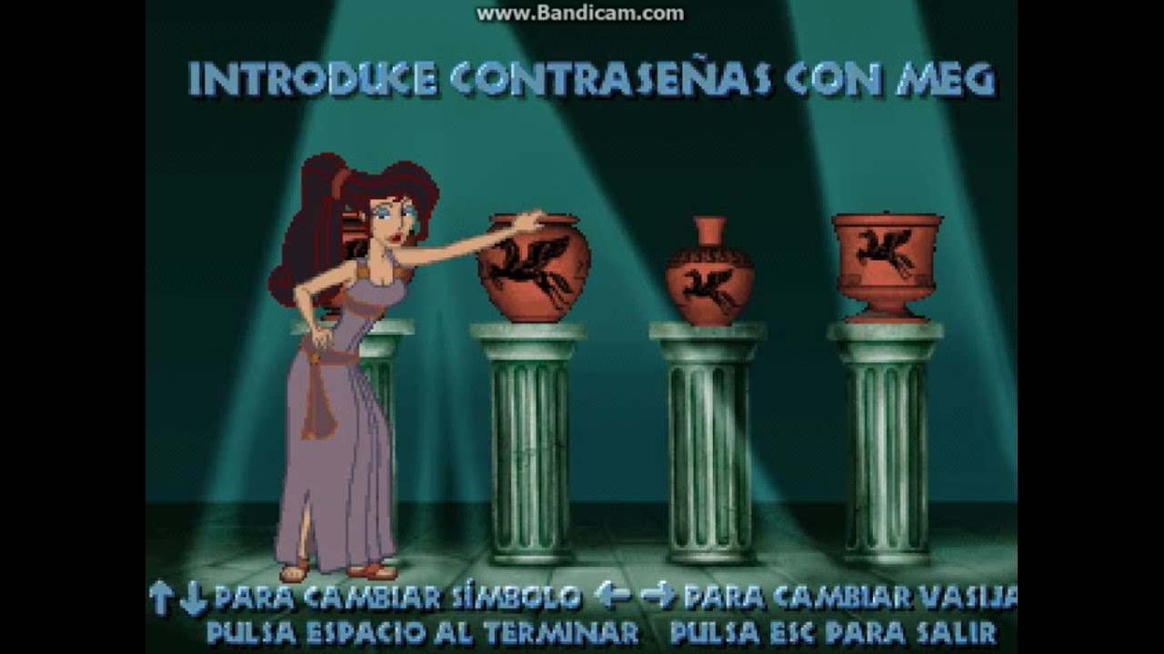 Videojuego - HERCULES - Todas las contraseñas (all passwords)