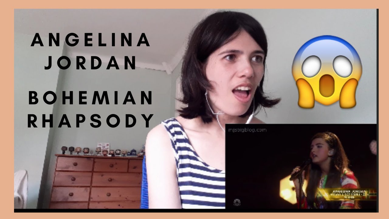REACTION: Angelina Jordan - Bohemian Rhapsody GOLDEN BUZZER (AGT: The Champions)