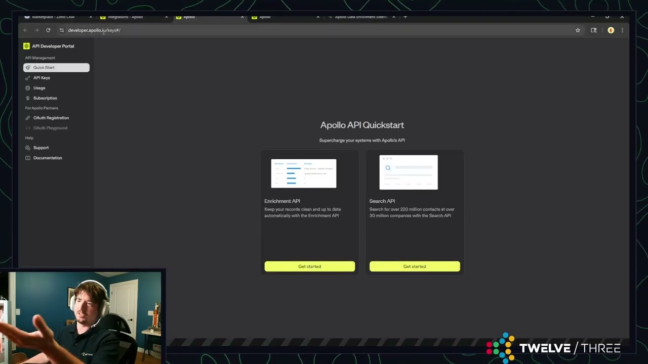 Apollo.io Data Enrichment for Zoho CRM