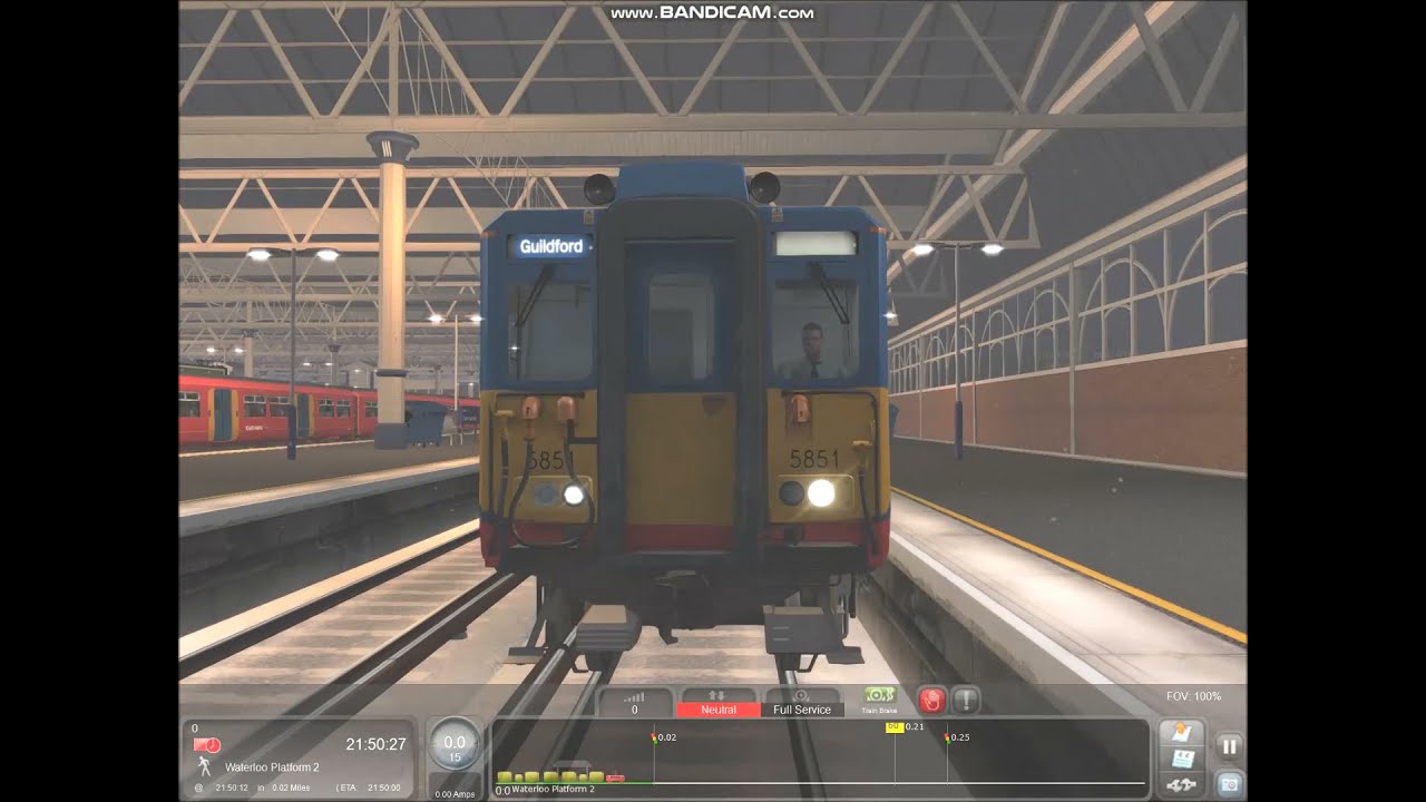 Train Simulator Gameplay: London Waterloo to Guildford