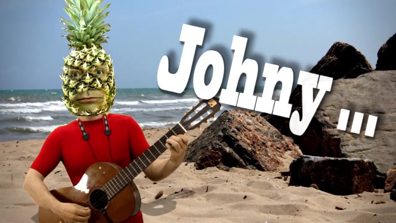 Pineapple Face Johny kocha Reggae - Meme Song