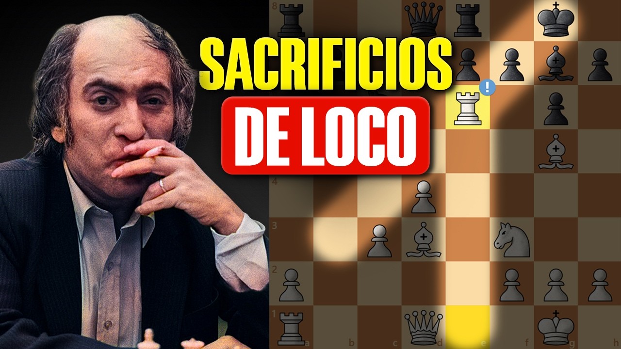 &iexcl;6 Leyes del Ataque explicadas! | Mikhail Tal vs Karpov