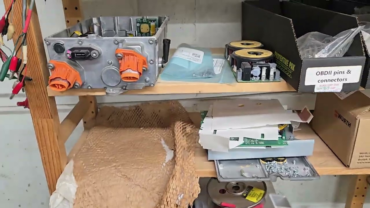 2019 Nissan Leaf ремонт PDM module part 2