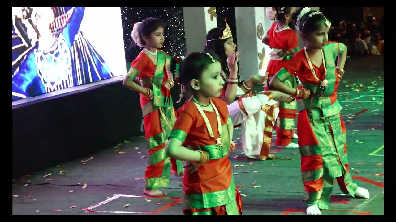 Swagat geet 2&3 girls annual function2025