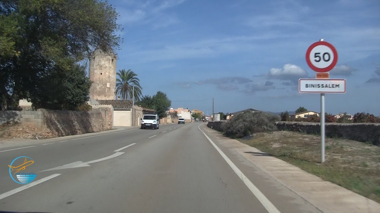 Binissalem, Mallorca, Ortsdurchfahrt