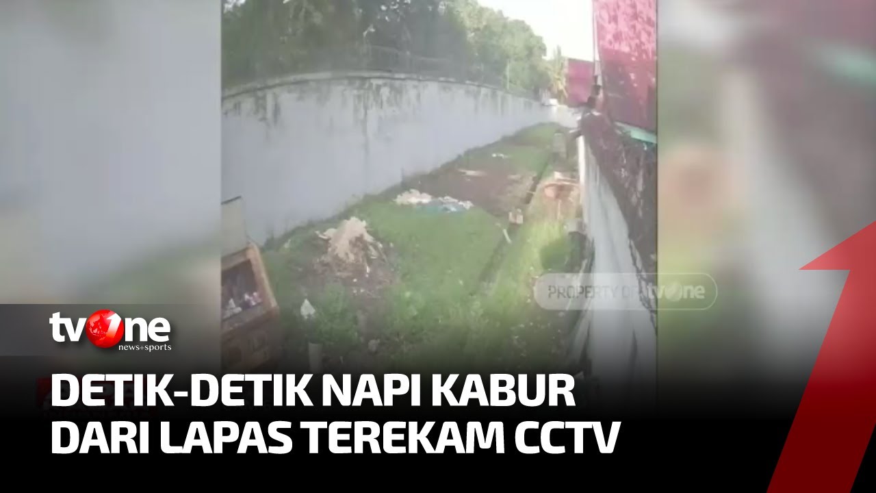 Tiga Napi Terekam CCTV saat Beraksi Kabur dari Lapas | Apa Kabar Indonesia Malam tvOne