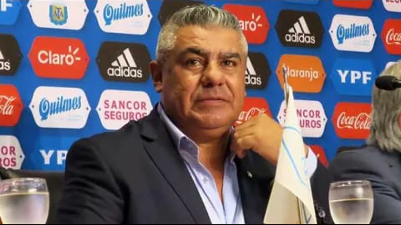 Claudio Chiqui Tapia El presidente de la AFA en rueda de prensa. #quilmes #afa #primeranacional