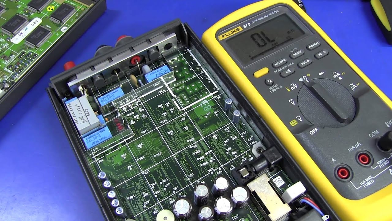 EEVblog #430 - Fluke 91 Scopemeter Teardown