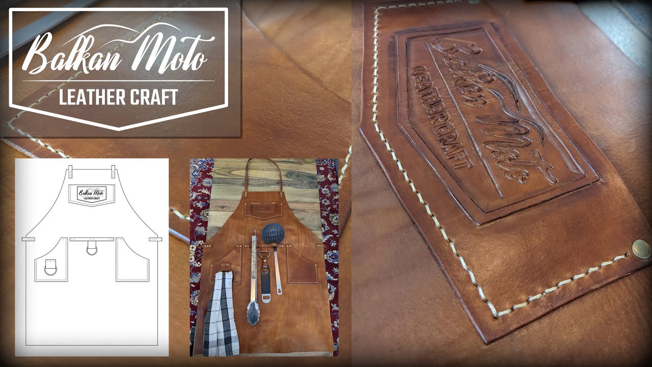 BalkanMoto Leather Craft: BBQ Apron