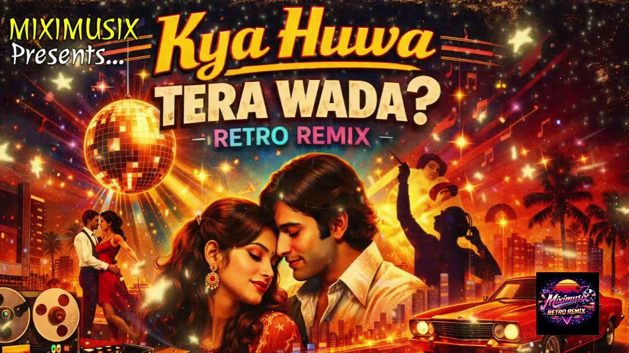 KYA HUWA TERA WADA | MIXIMUSIX RETRO REMIX 