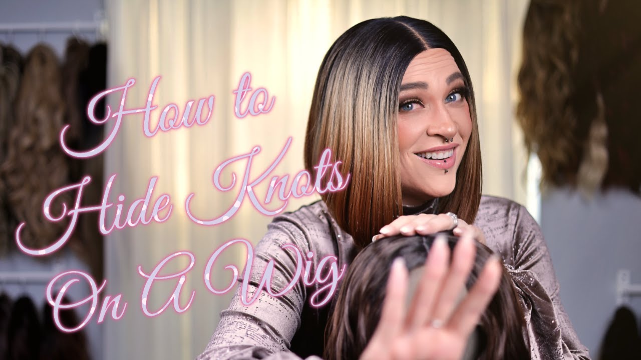 How To Hide Knots On A Wig | Wig Tutorial For Beginners | Jesse M. Simons