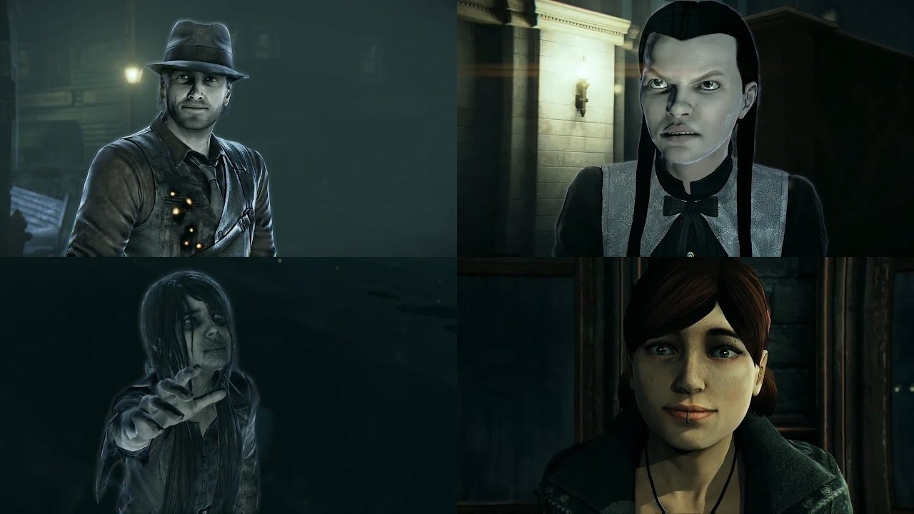 Два лучших друга играют в «Murdered: Soul Suspect Compilation»