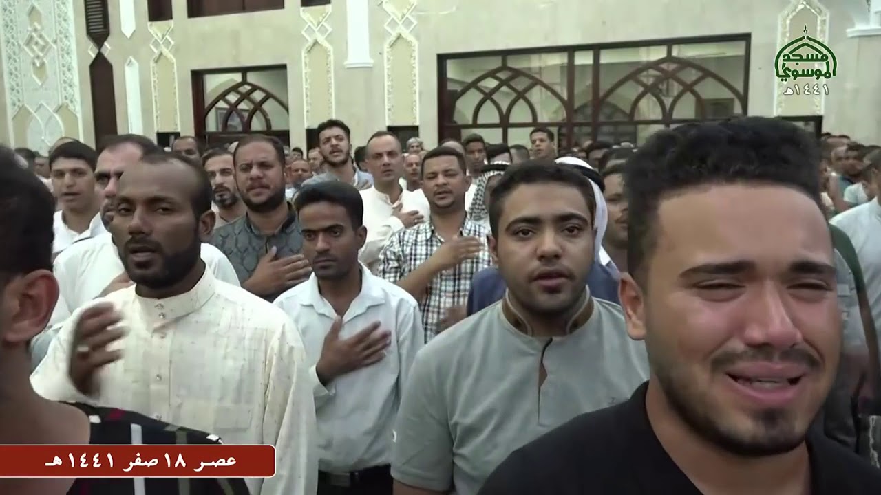 عمار الكناني في حسينية بني عامر في كربلاء