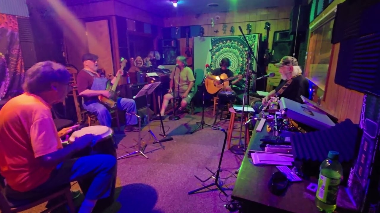 My cousin charles on bass jamming with his friends on july 5th 2025
