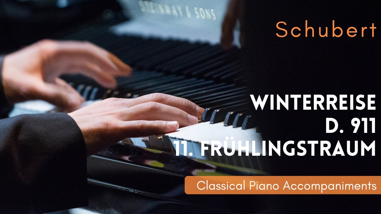 Schubert's Winterreise, D. 911: 11. Frühlingstraum (Low Voice, Transposed) [Piano Accompaniment]