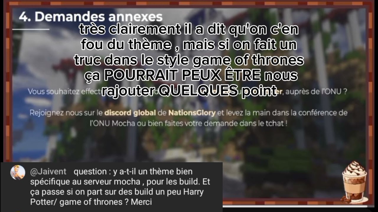 Thème build du Gabon sur le mocha