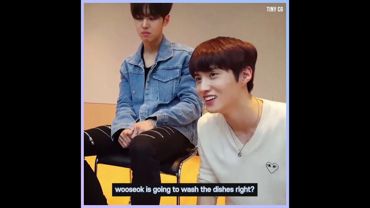 [펜타곤/여원/우석] 우석이가 설거지를?? (ENG SUB)