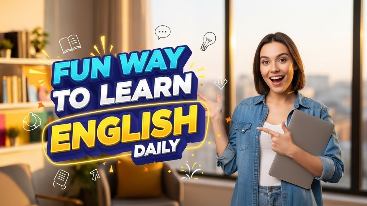 How to Learn English Fast | Simple Fun Daily Activities to Improve English Quickly