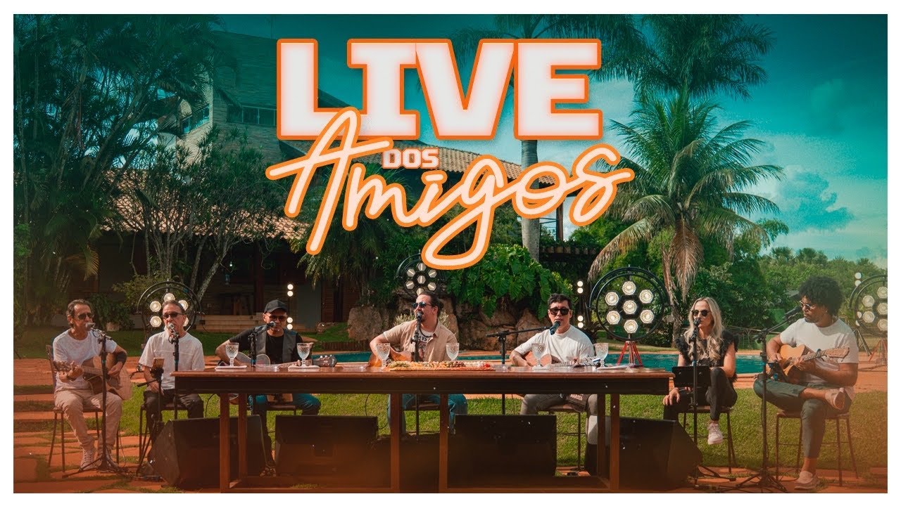 Live dos Amigos - Dino, WER, Cintia Fersi, Jhean Marcell, Ivan Barreto