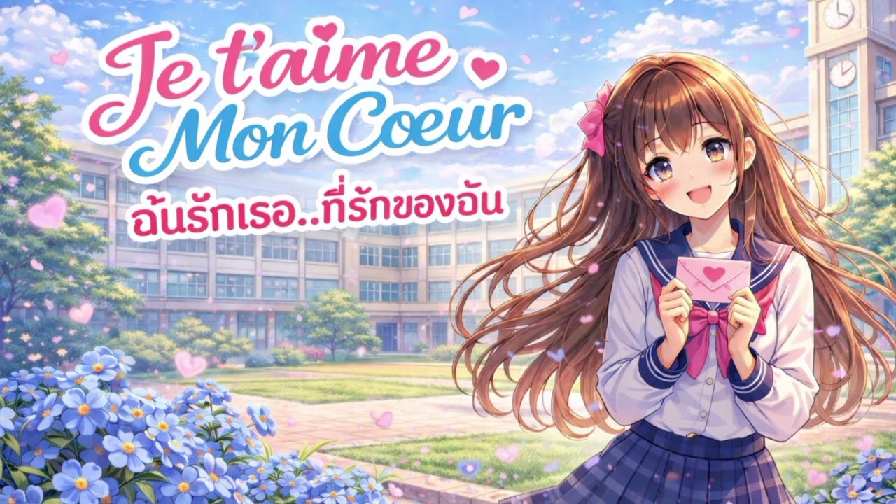 “Je t’aime Mon Cœur”  ฉันรักเธอ…ที่รักของฉัน #เพลง