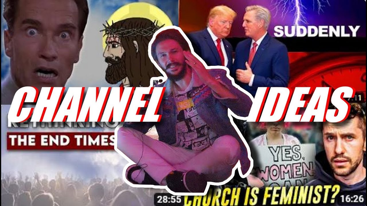 10 Christian YOUTUBE CHANNEL IDEAS - For YOU to STEAL!