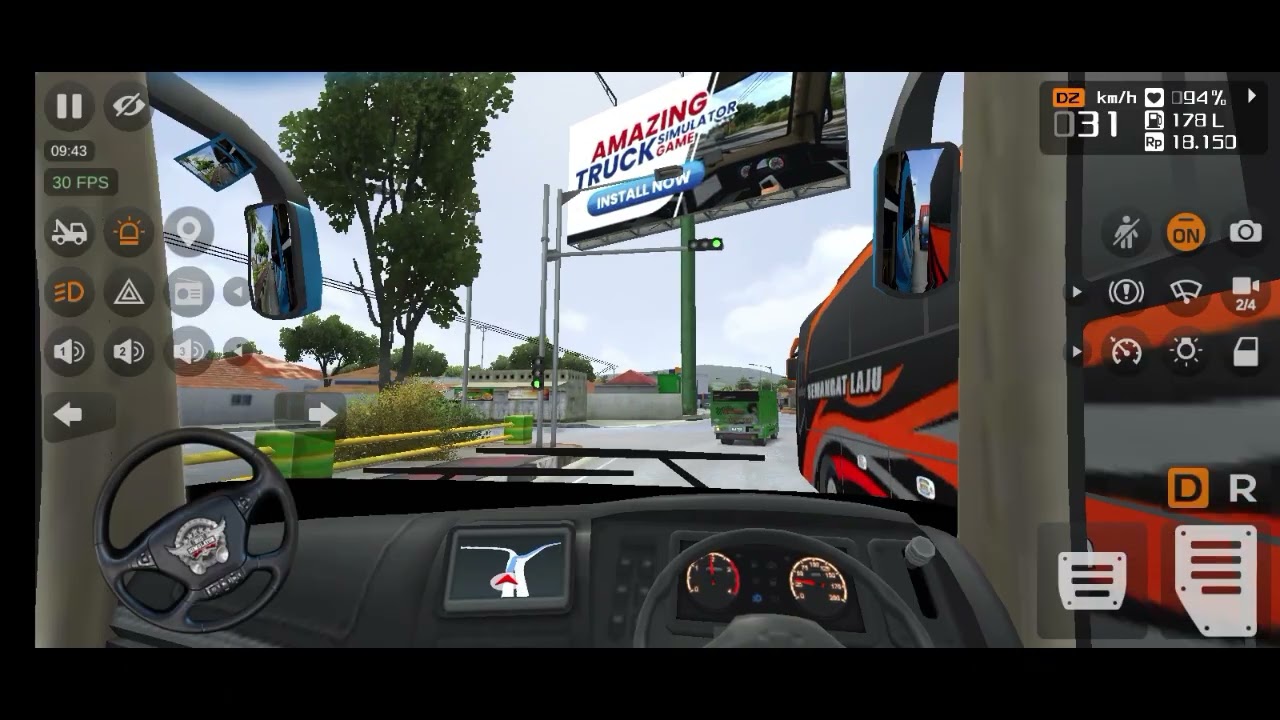 Main hem bus simulator Indonesia