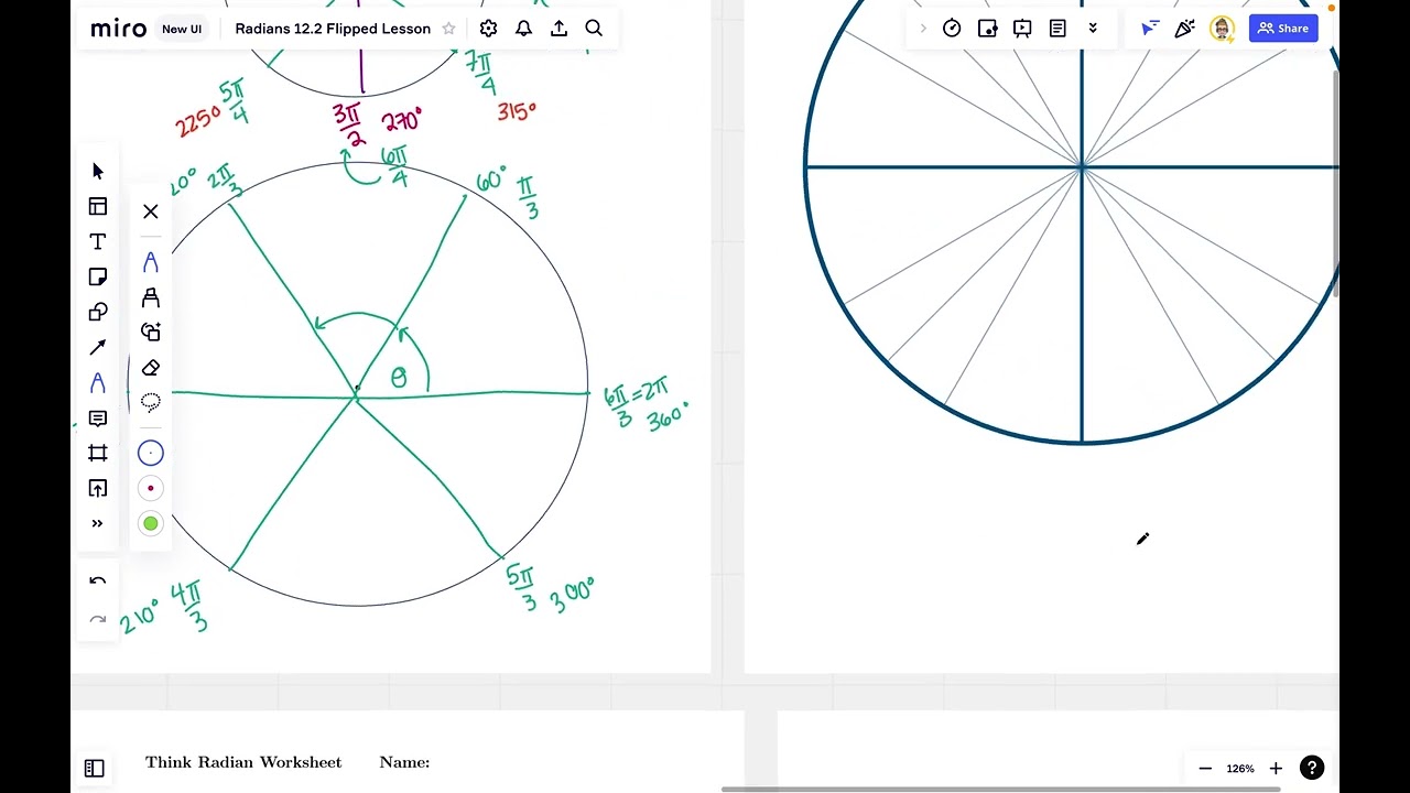 Radians/Arc Length (Section 12.2)