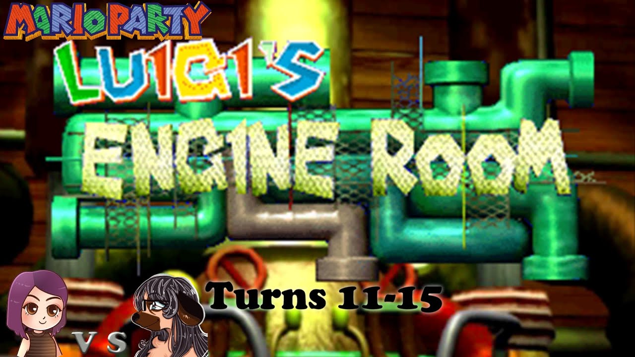 Luigi's Engine Room [Turns 11-15] — Mario Party 1 — Shadowstar VS Kristal