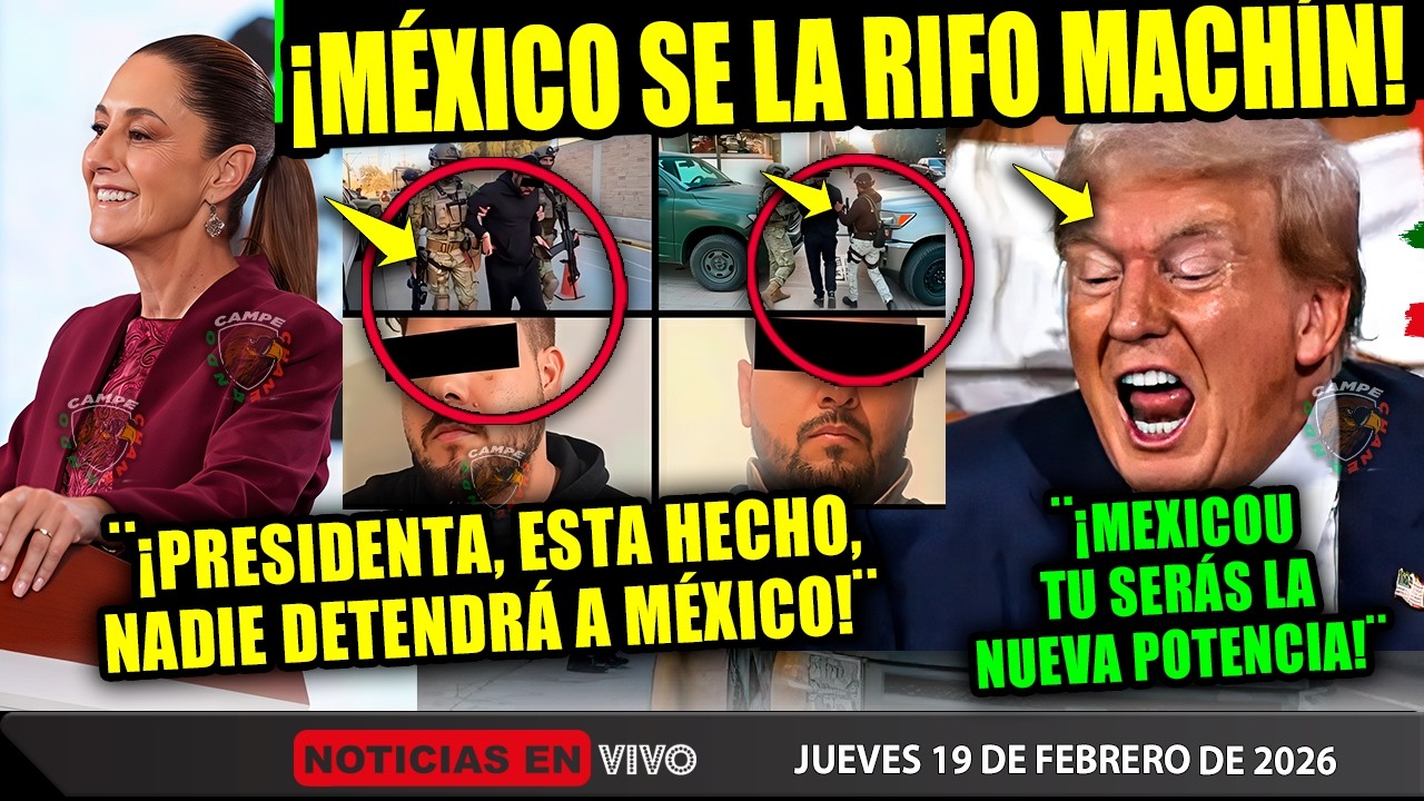 NO ES BROMA! MÉXICO DOBLA A TRUMP Y A CHINA ¡CLAUDIA SHEINBAUM LOGRÓ LO QUE SE DECÍA IMPOSIBLE HOY!