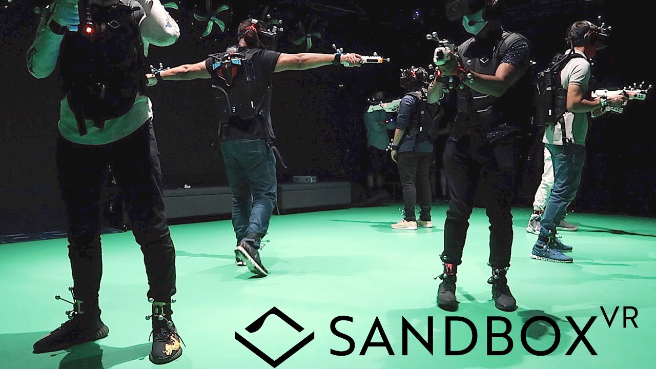 Виртуальная реальность в Sandbox VR в Оукбруке, Иллинойс [Amber Sky 2088 и Deadwood Mansion] 2020