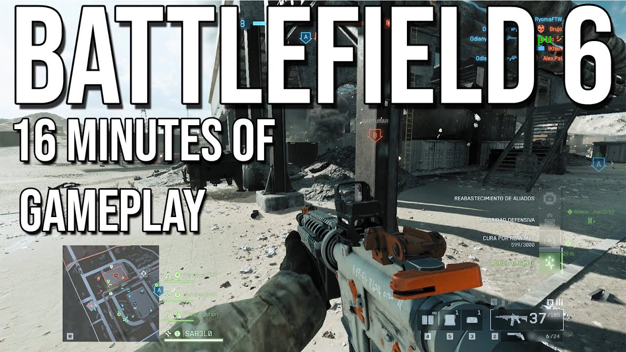 Battlefield 6 - 16 Minutes of PLAYS