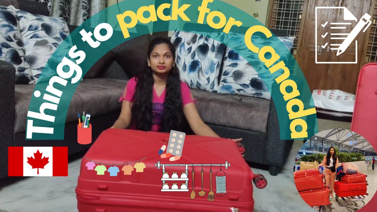 Things to pack as an International student| Detailed Packing list for Canada #septemberintake