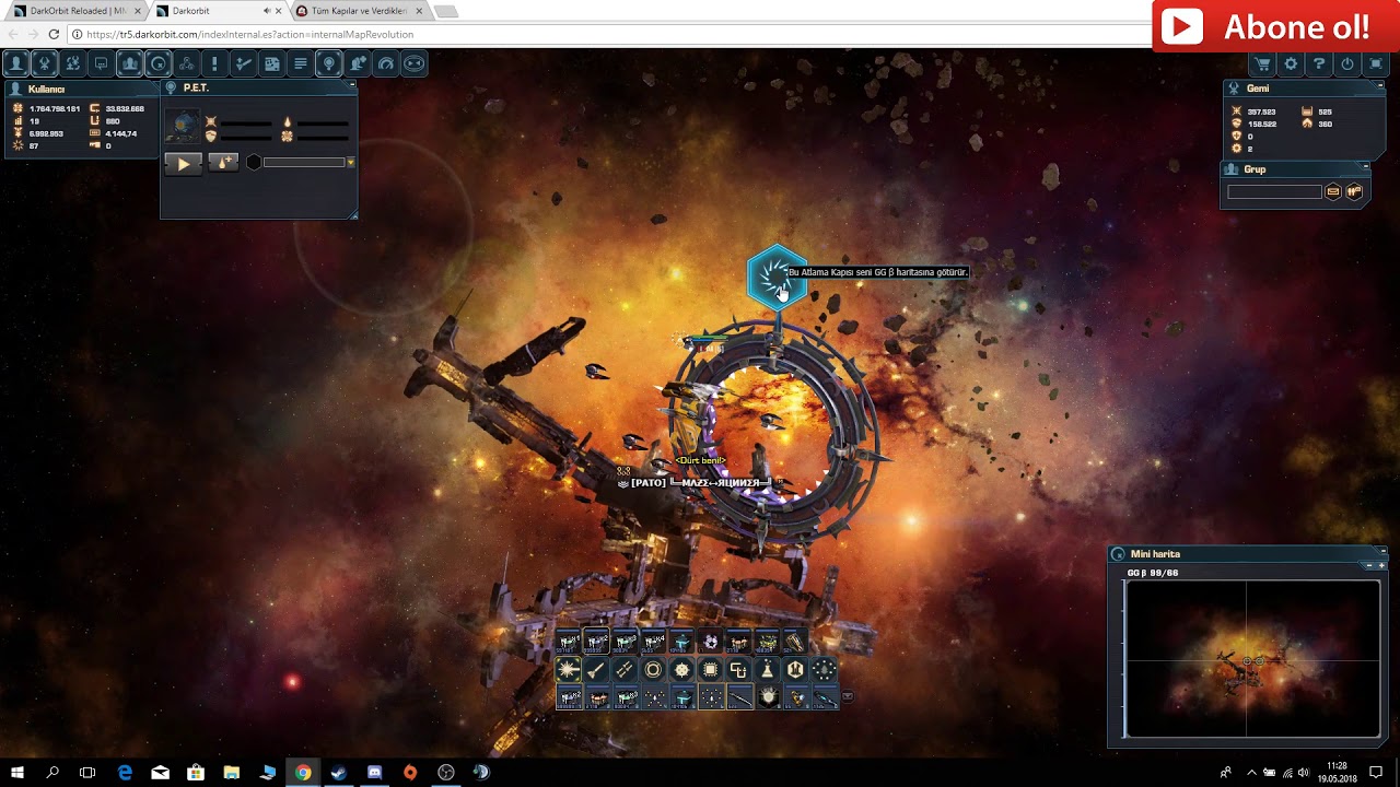 Darkorbit BETA KAPISI Nasıl Yapılır ? Beta Kapısı Yapımı !!