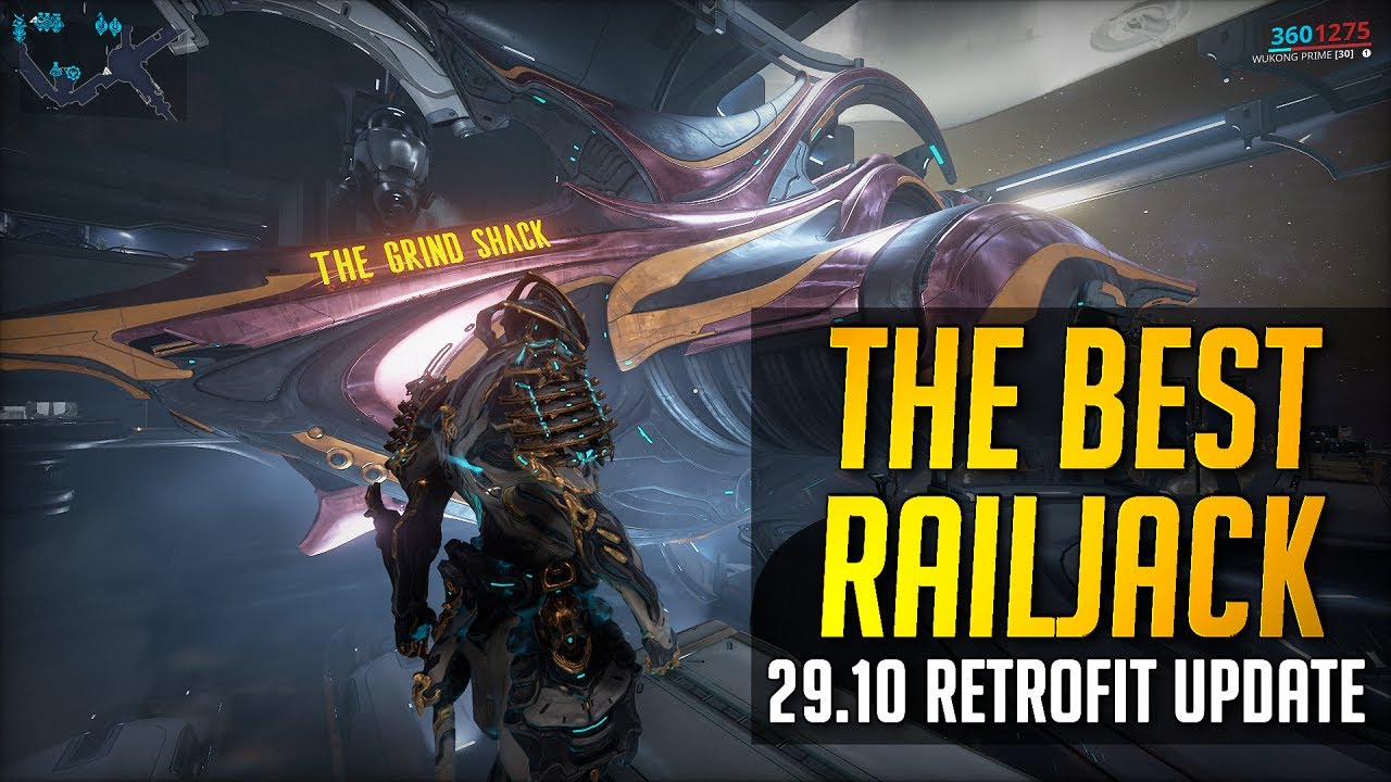 THE BEST RAILJACK IN 2021 | MODDING, INTRINSIC, CREWS, ARMAMENTS, COMPONENTS GUIDE [WARFRAME]