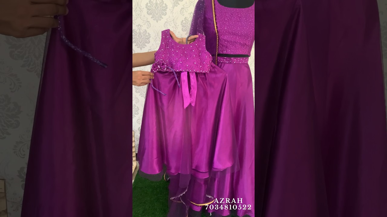 Mummy and me combo#mummyandme #making #youtube #creative #dress #fashiondesigner