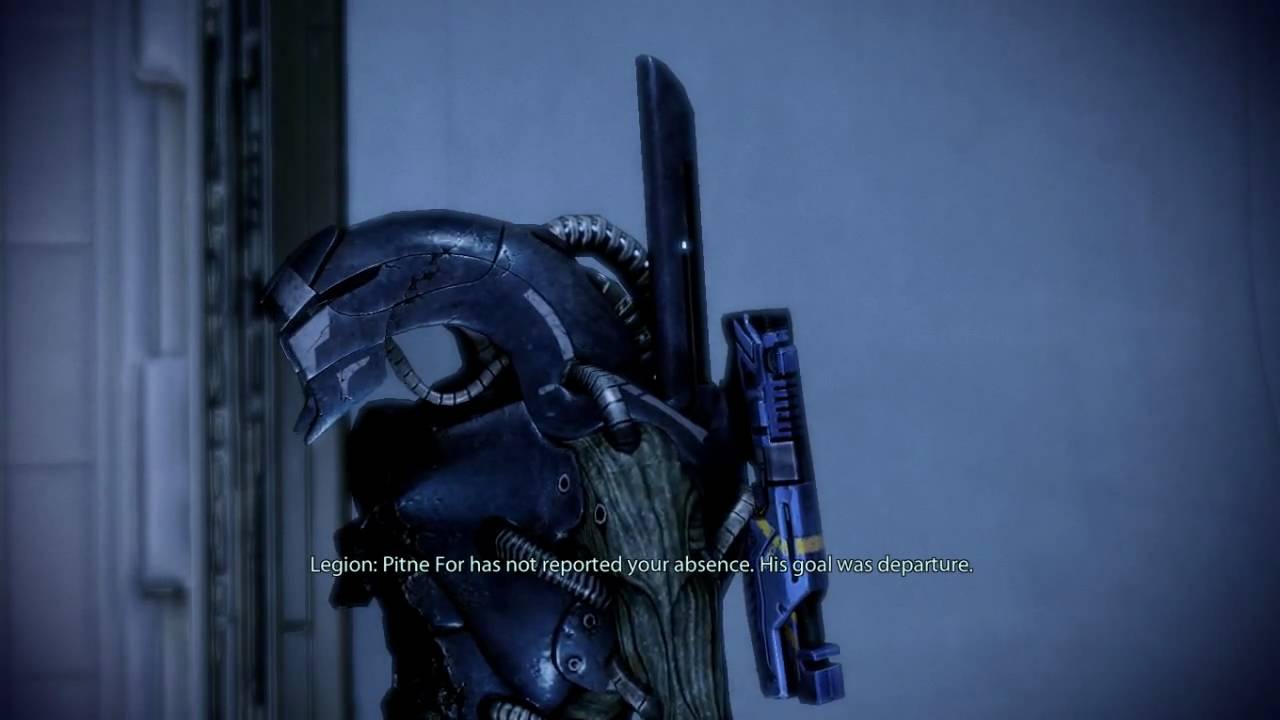 Mass Effect 2 - Биотический бог (диалог всего отряда)