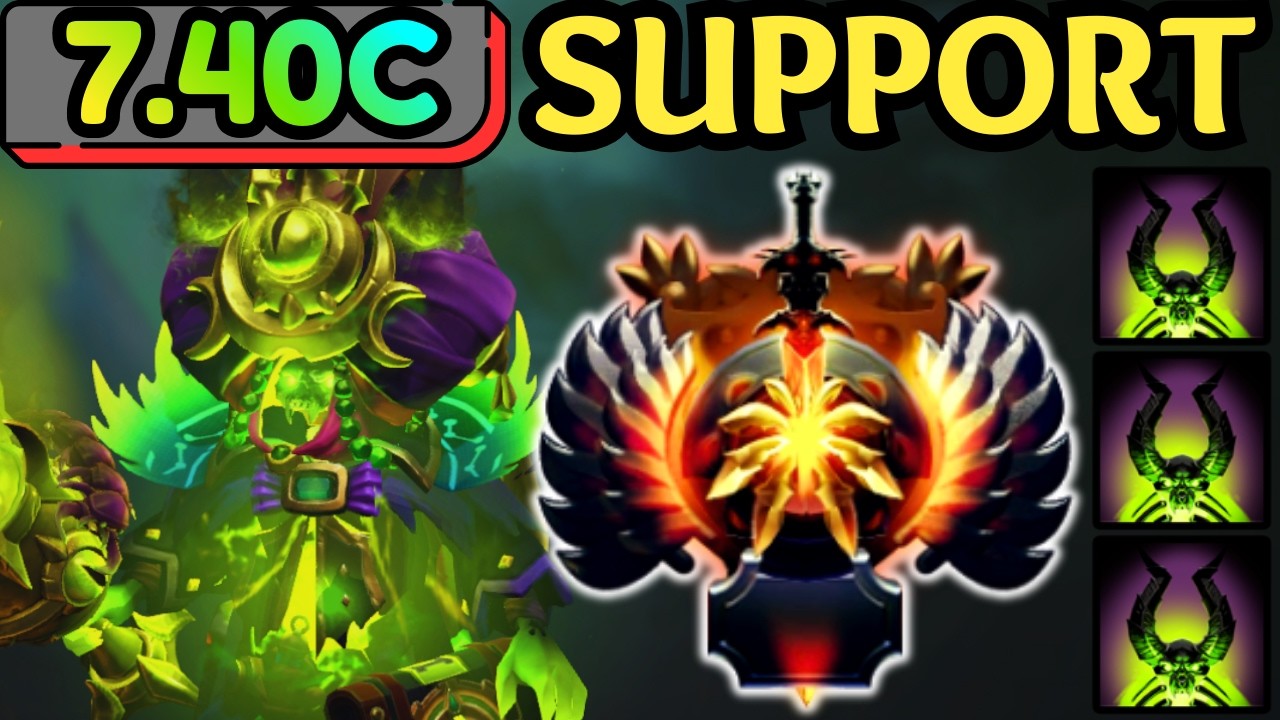 🔥 LIFE DRAIN SAVE IS IMPOSSIBLE TO BEAT 🔥 PUGNA HARD SUPPORT DOTA 2