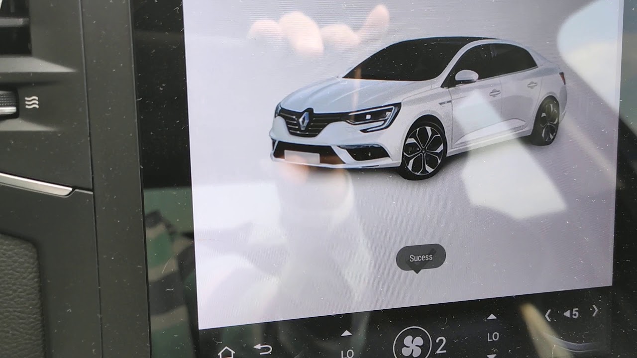 MEGANE NECVOX EKRAN RESİM DEĞİŞTİRME