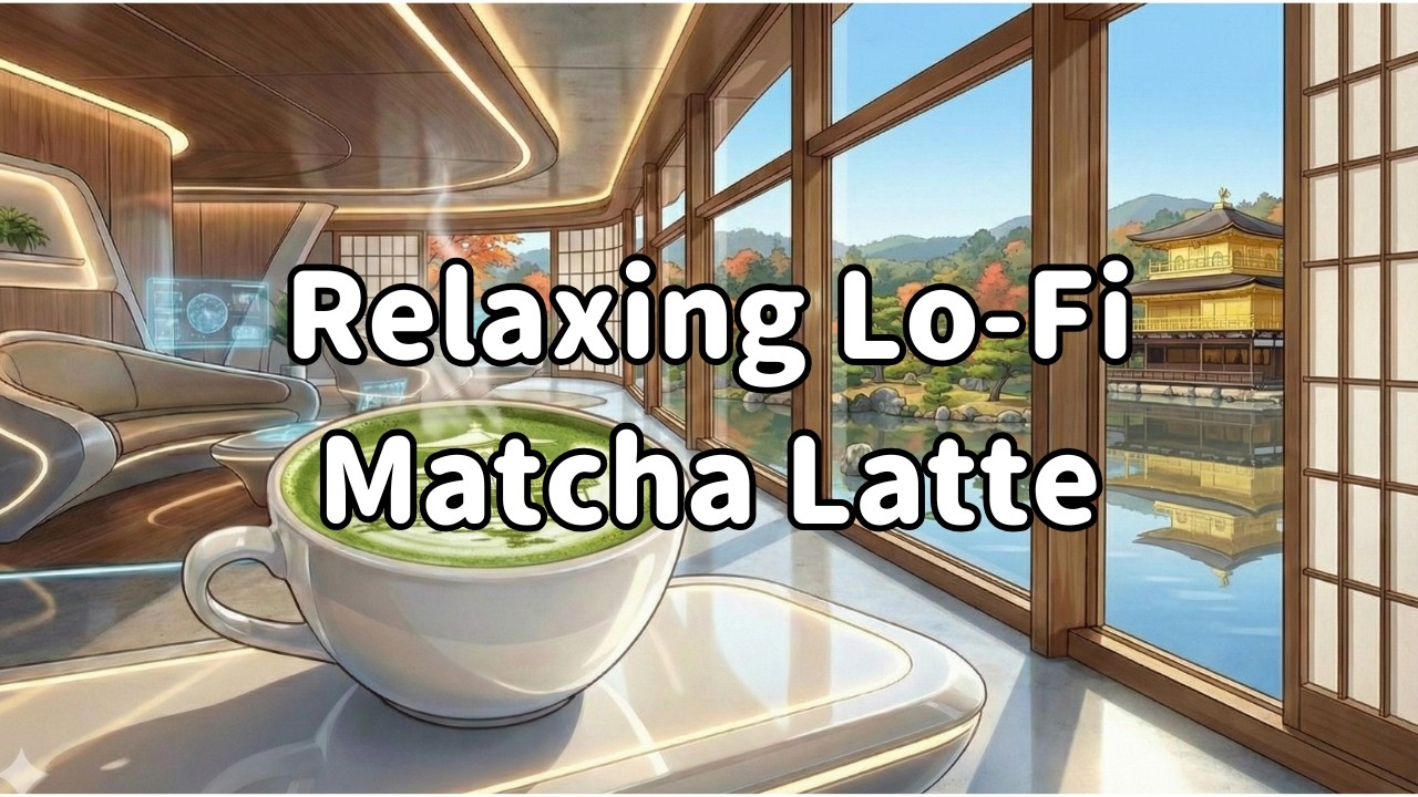 Relaxing Lo-Fi Matcha  Latte– 抹茶ラテの朝 / 作業用・勉強用・リラックス / Matcha Cafe BGM (Study/Work)