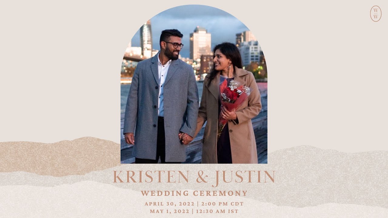 LIVE Wedding Ceremony of Justin and Kristen | 04.30.22 | 2:00PM CDT