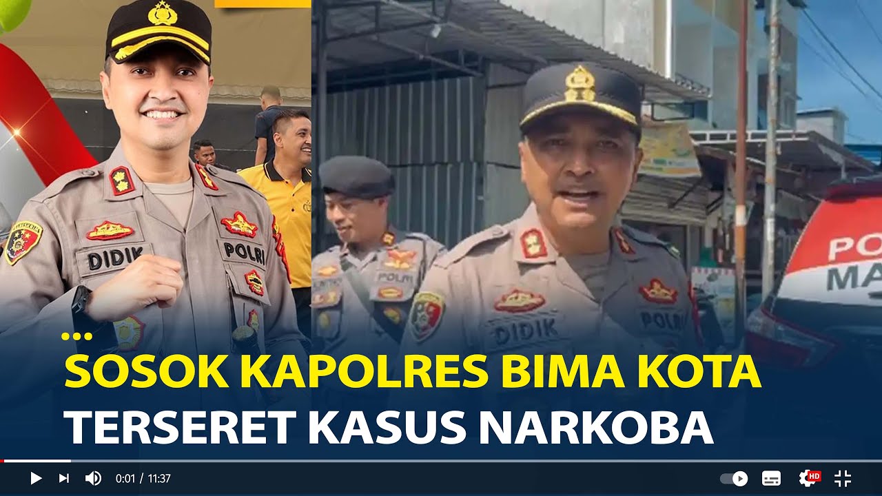Sosok Kapolres Bima Kota Terseret Kasus Narkoba Kasat AKP Malaungi