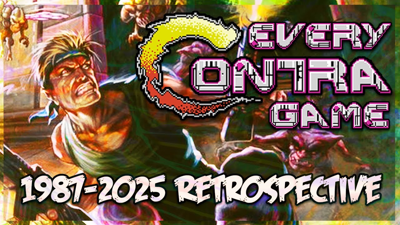 Every CONTRA Game - Retrospective Compilation (+ 2025 update!)