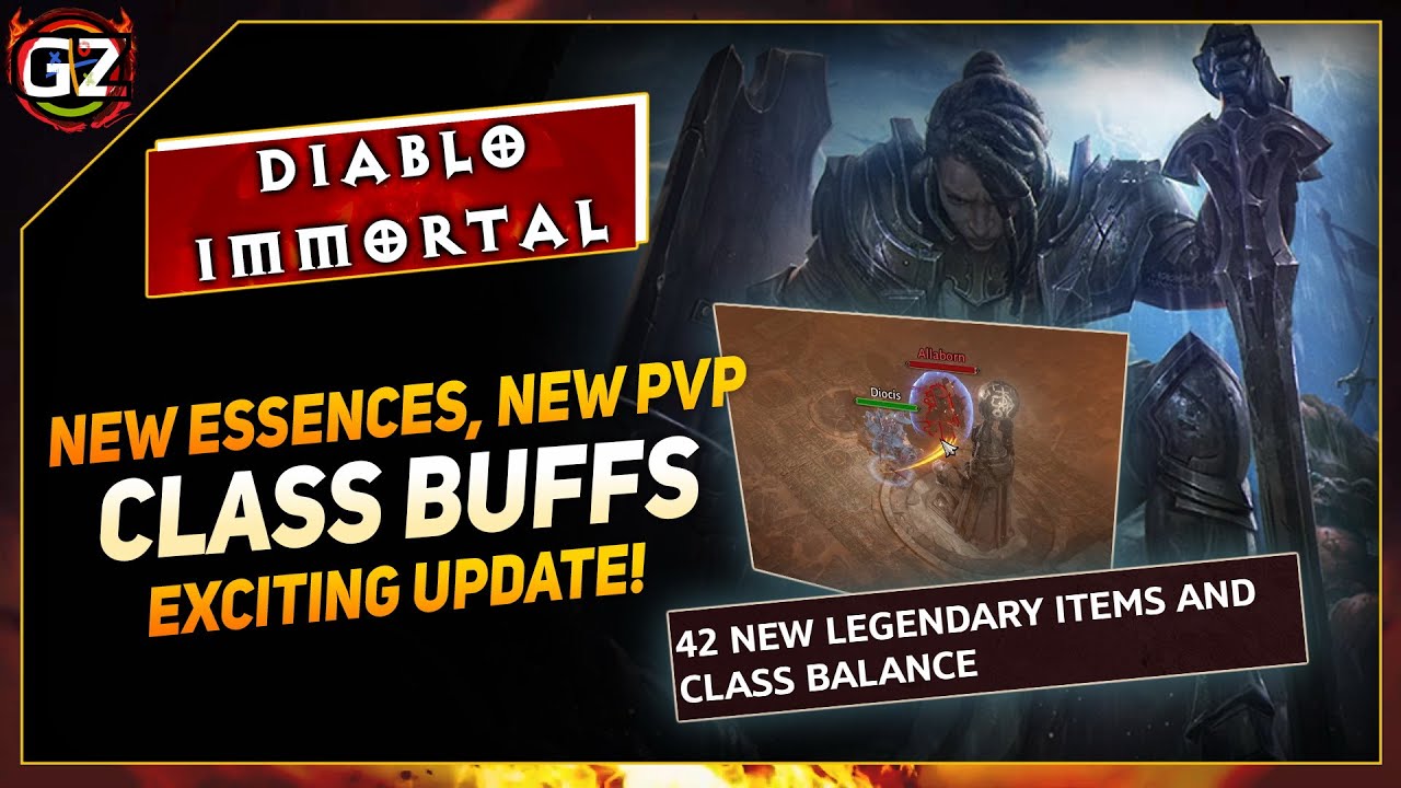 Exciting Update - New 42 Legendary Essences & PvP Tower & MORE | February 2024 | Diablo Immortal