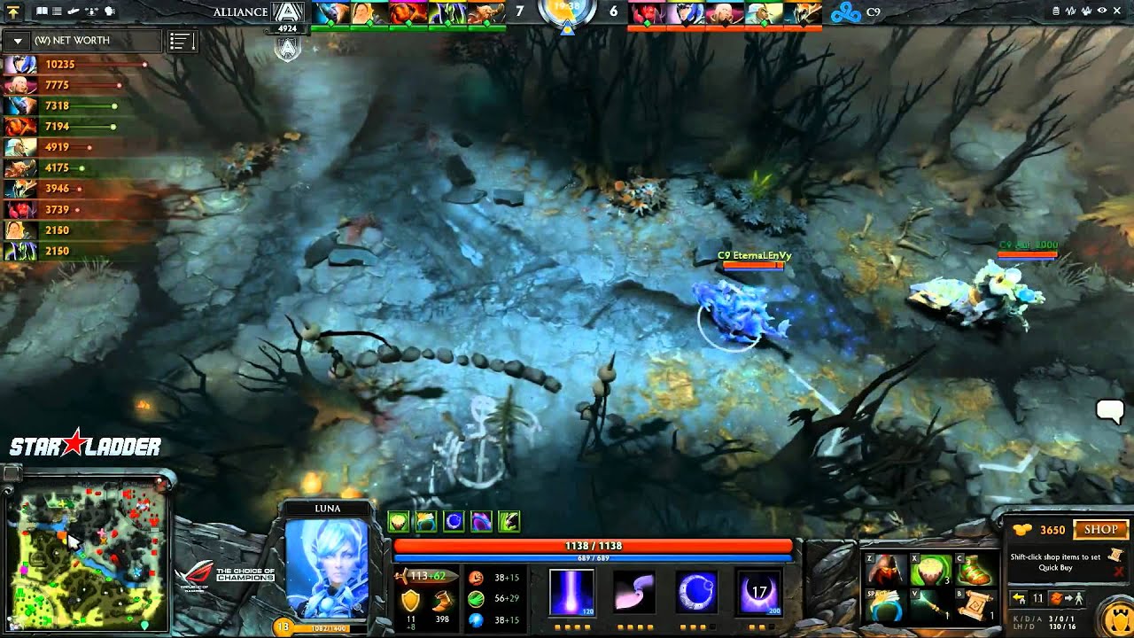 Cloud 9 vs Alliance (Starladder IX Europe - Tiebreakers)