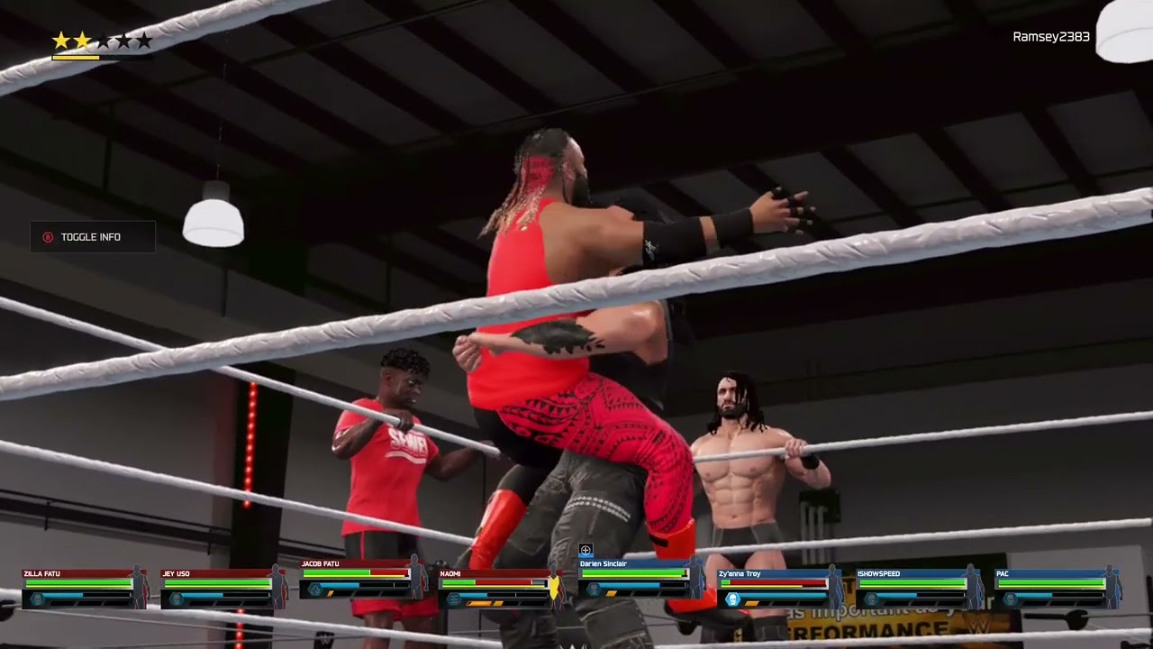 The Fatus vs The Frontline; WWE Level Up Training Match: WWE 2K25