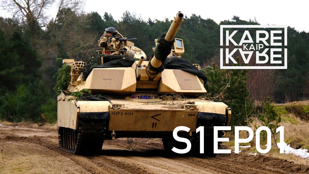 Kare kaip kare: Kuršių marių pakrantėje – pirmąkart JAV tankai „Abrams“