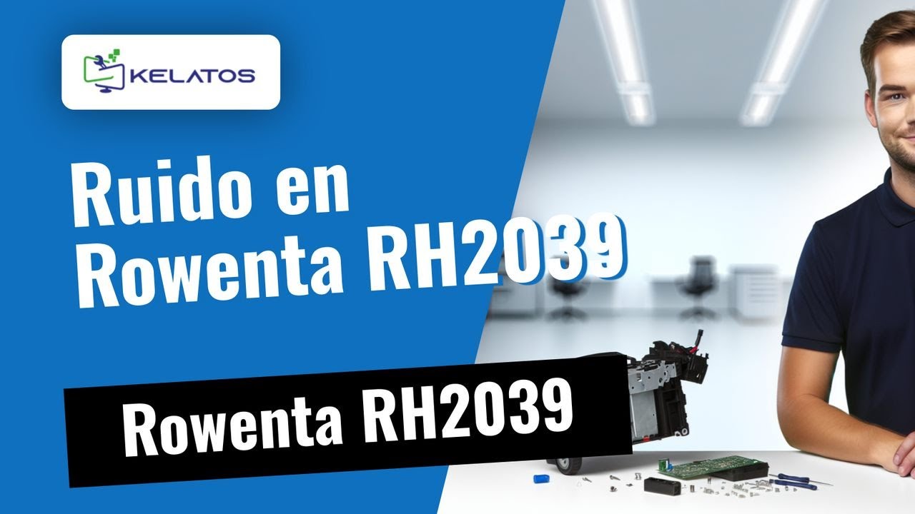 ¿Tu Rowenta RH2039 hace ruido raro? 🔊 Cambio de motor