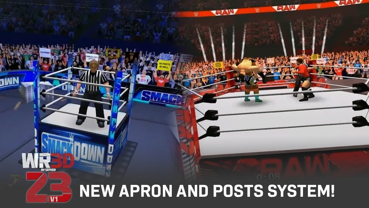WR3D 23 BY SEPKER V1 - NEW APRON AND POSTS SYSTEM!