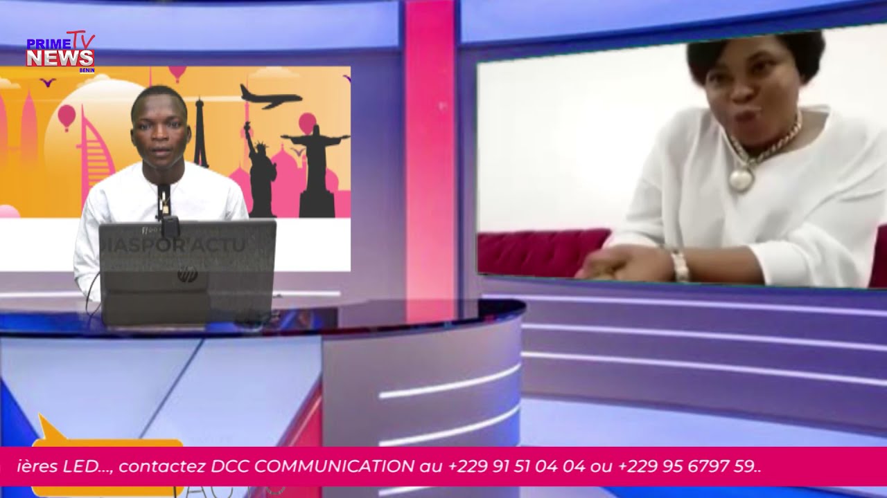 FEMME DE MÉNAGE, ADISSO JUDITH est sur ACTU DIASPORA // PRIME NEWS TV BENIN
